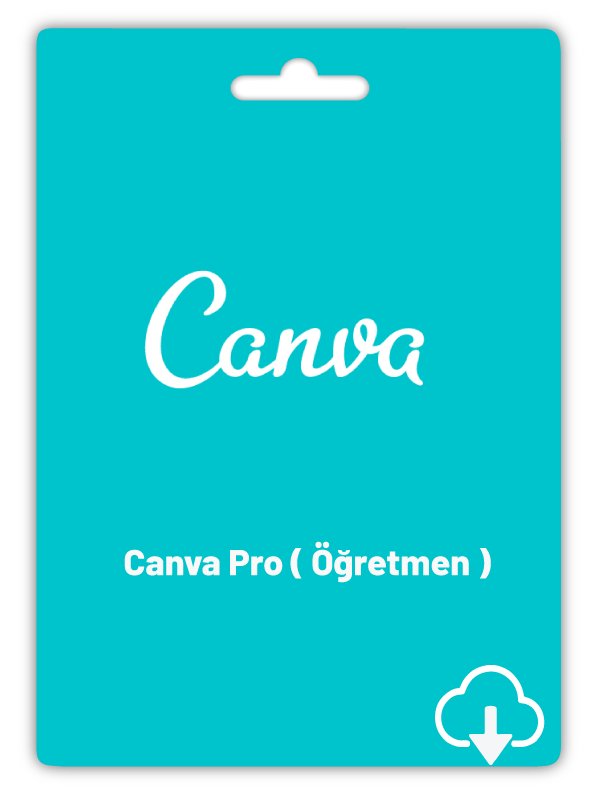 Canva Pro 1 Yıllık Öğretmen Lisans
