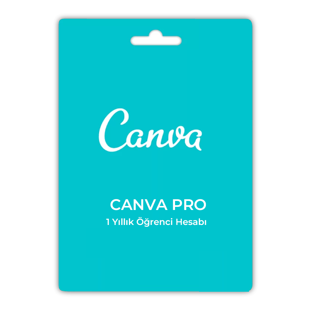 Canva Pro 1 Yıllık Öğrenci Lisans
